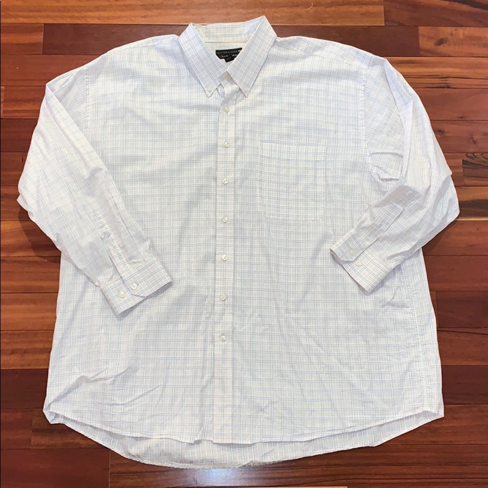 Cutter and buck men’s dress shirt. 4XB
